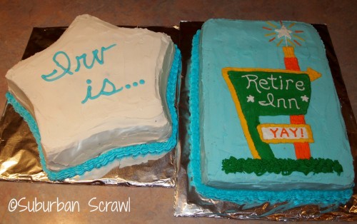 Retirement Party Cake