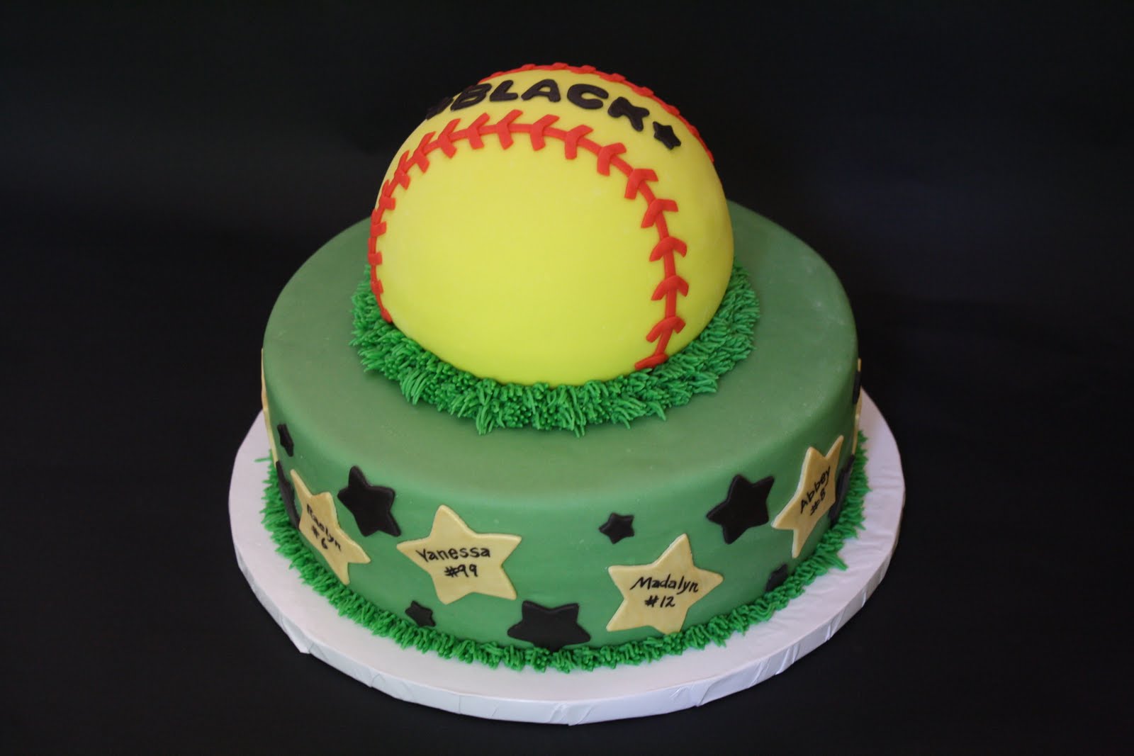Softball Cake Table