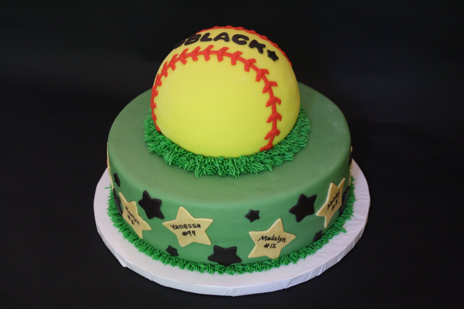 Softball Birthday Cake Ideas.