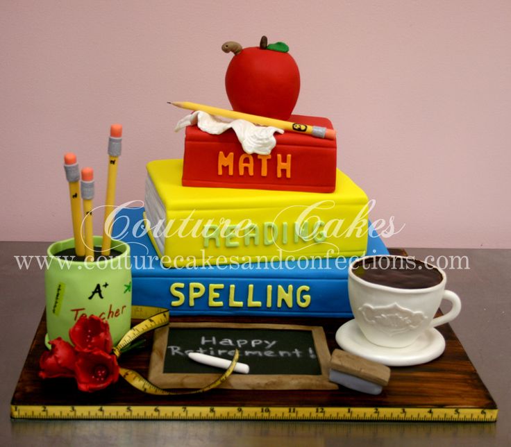 Teacher Retirement Cake