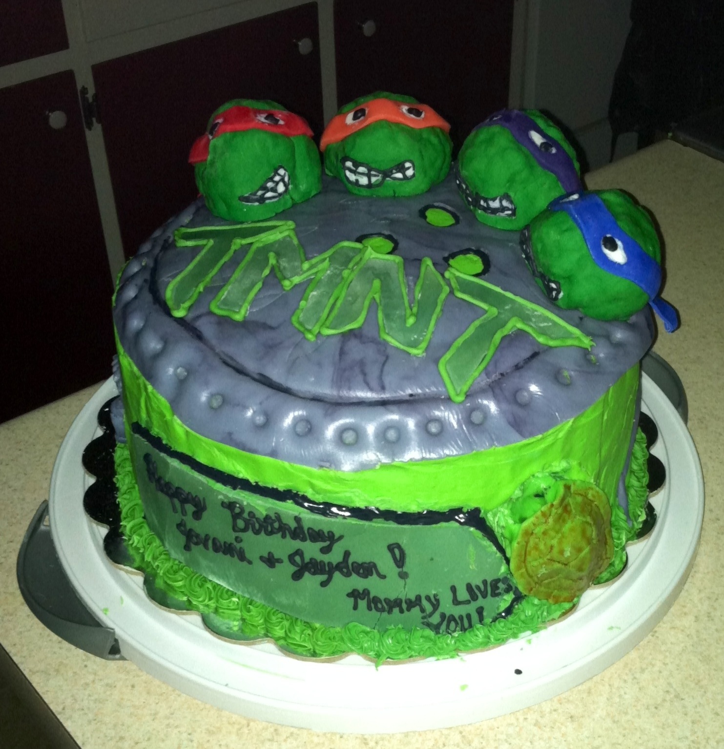 Teenage Mutant Ninja Turtle Cake