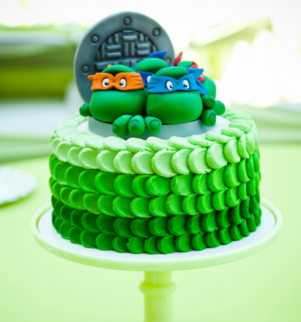 Teenage Mutant Ninja Turtles Birthday Cake Teenage Mutant Ninja Turtles Birthday Cake