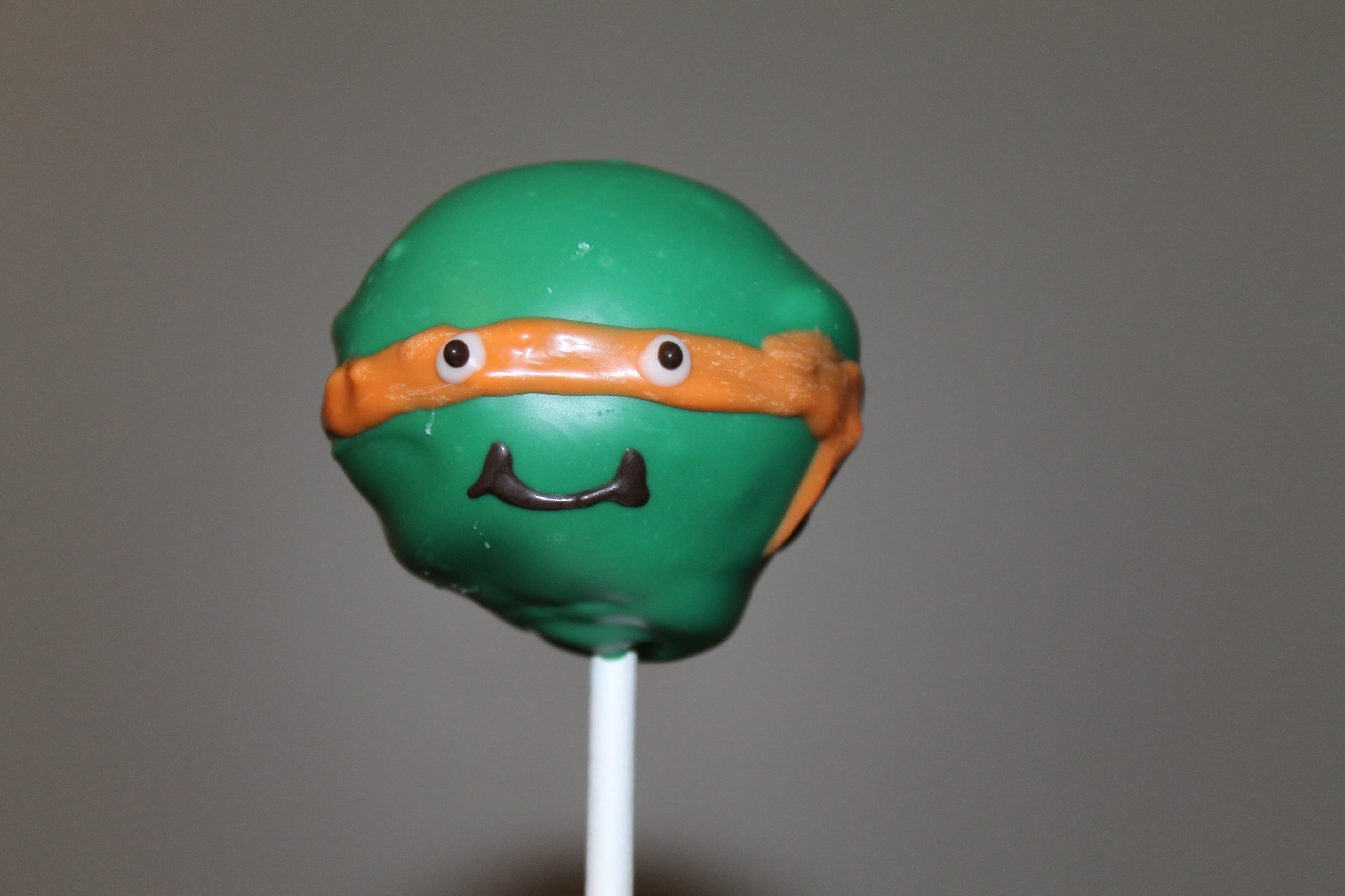 Teenage Ninja Turtle Cake Pops