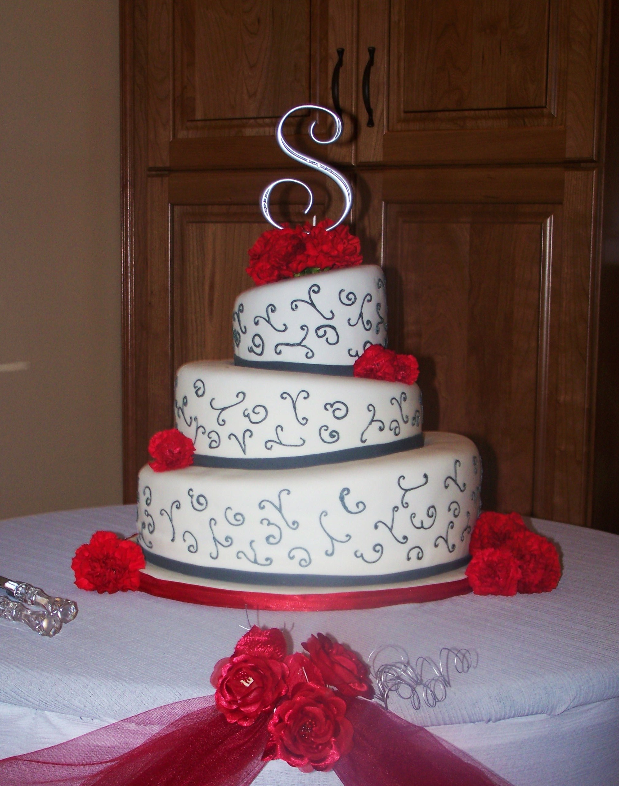 Topsy Turvy Wedding Cake