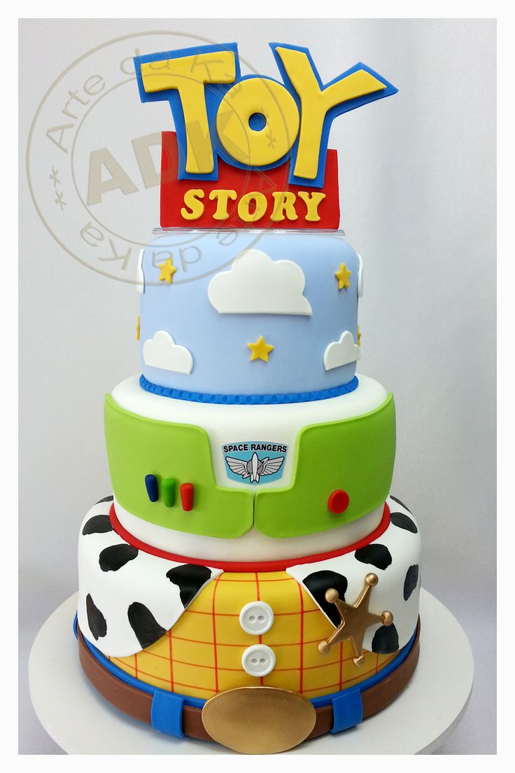 Toy Story Birthday Cake