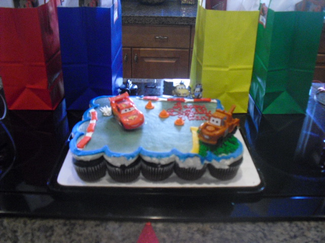 Walmart Cars Birthday Cake Walmart Cars Birthday Cake