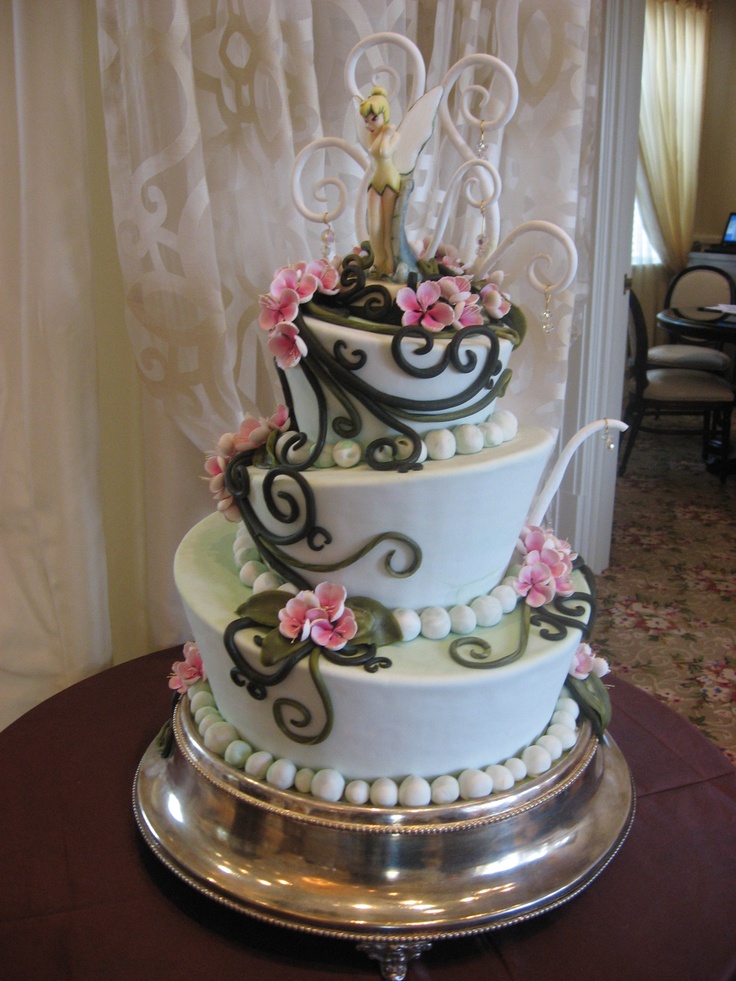 Walt Disney World Wedding Cake