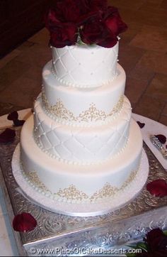 White Wedding Cake