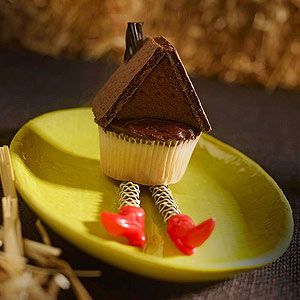 Wizard of Oz Wicked Witch Cupcake