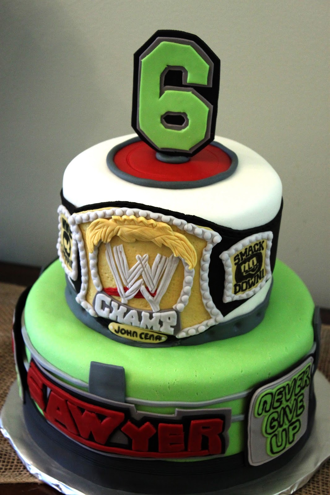 WWE John Cena Birthday Cakes