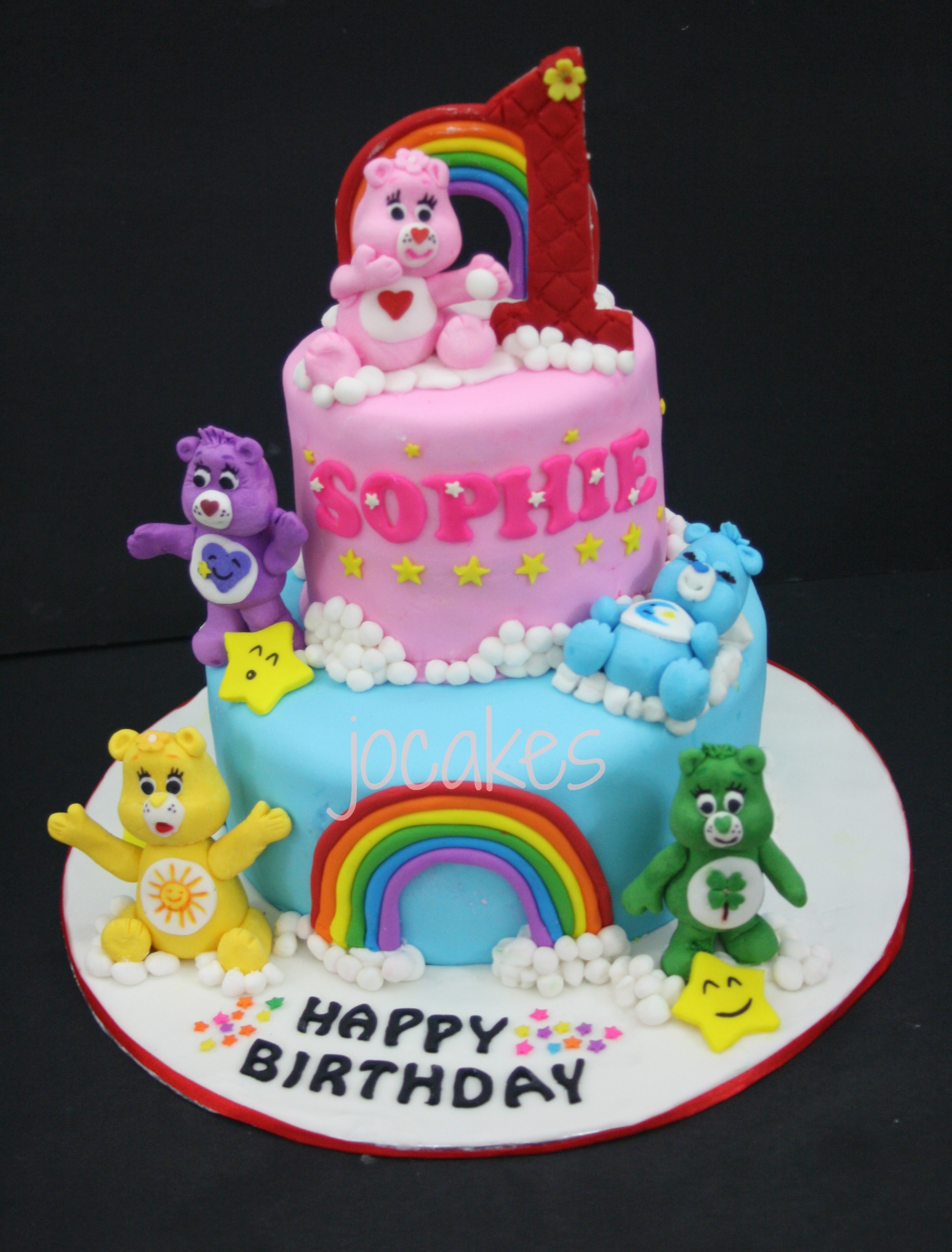 1 Year Old Girl Birthday Cake