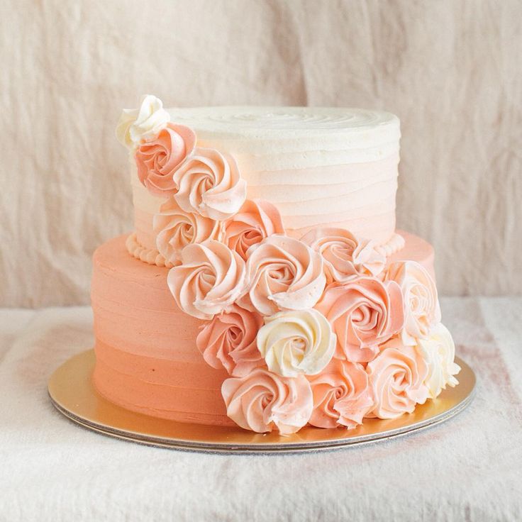 2 Tier Wedding Cake Ideas