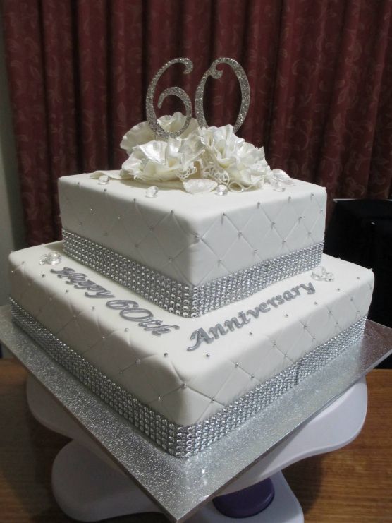 60th Wedding Anniversary Cake 60th Wedding Anniversary Cake