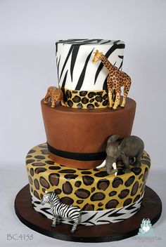 African Safari Birthday Cake