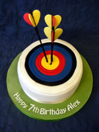 Archery Birthday Cake Ideas