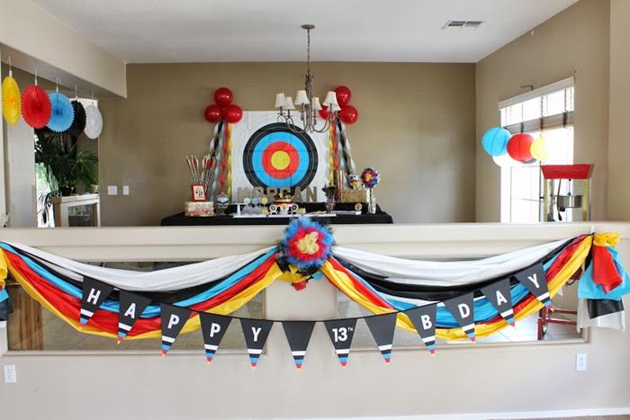 Archery Birthday Party Ideas