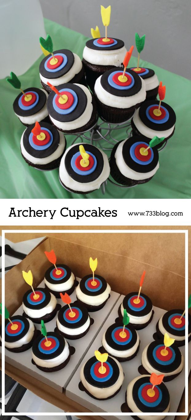 Archery Themed Birthday Cake