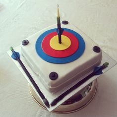 Archery Themed Birthday Cake