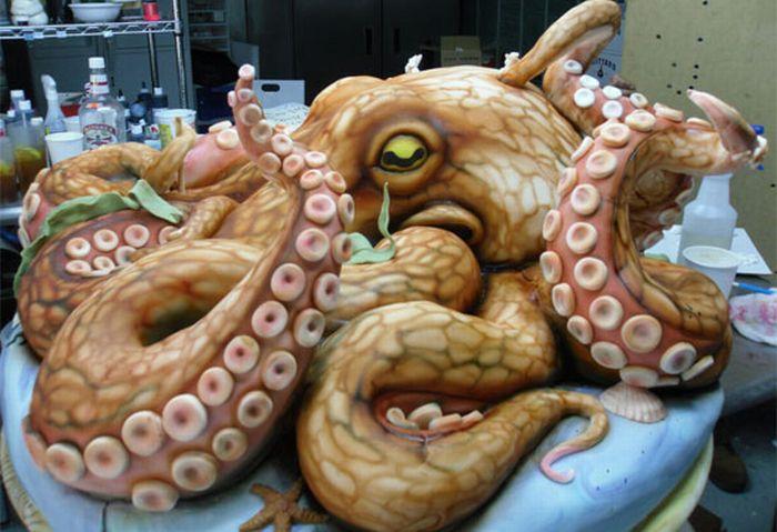 Awesome Octopus Cake