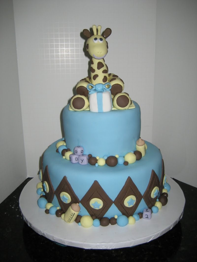 Baby Boy Shower Cake Baby Boy Shower Cake