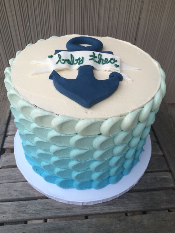 Baby Shower Cake Decorations for Boys