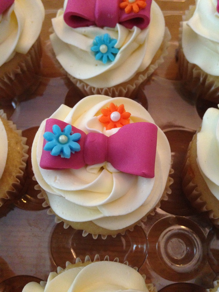11 Photos of Baby Shower Cupcakes With Bow 11 Photos of Baby Shower Cupcakes With Bow