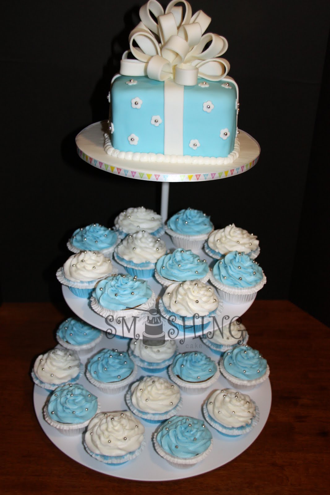 Baby Shower Cupcake Cakes Designs