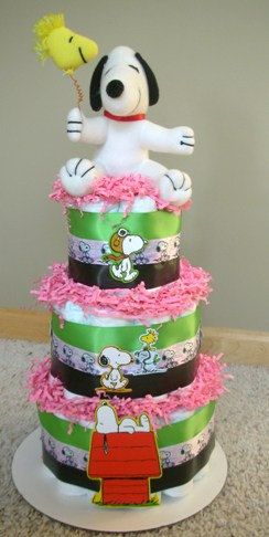 Baby Shower Diaper Cake