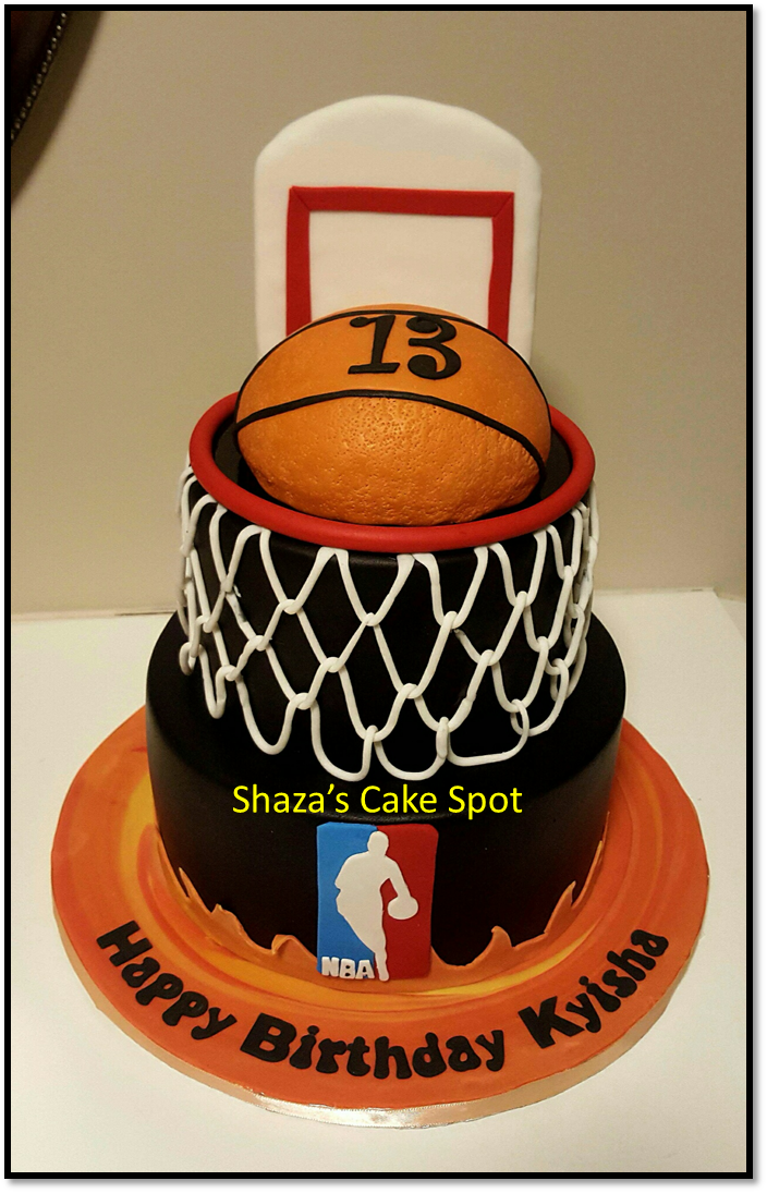 Basketball Birthday Cake