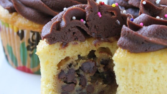 Best Chocolate Chip Cookie Dough Cupcakes