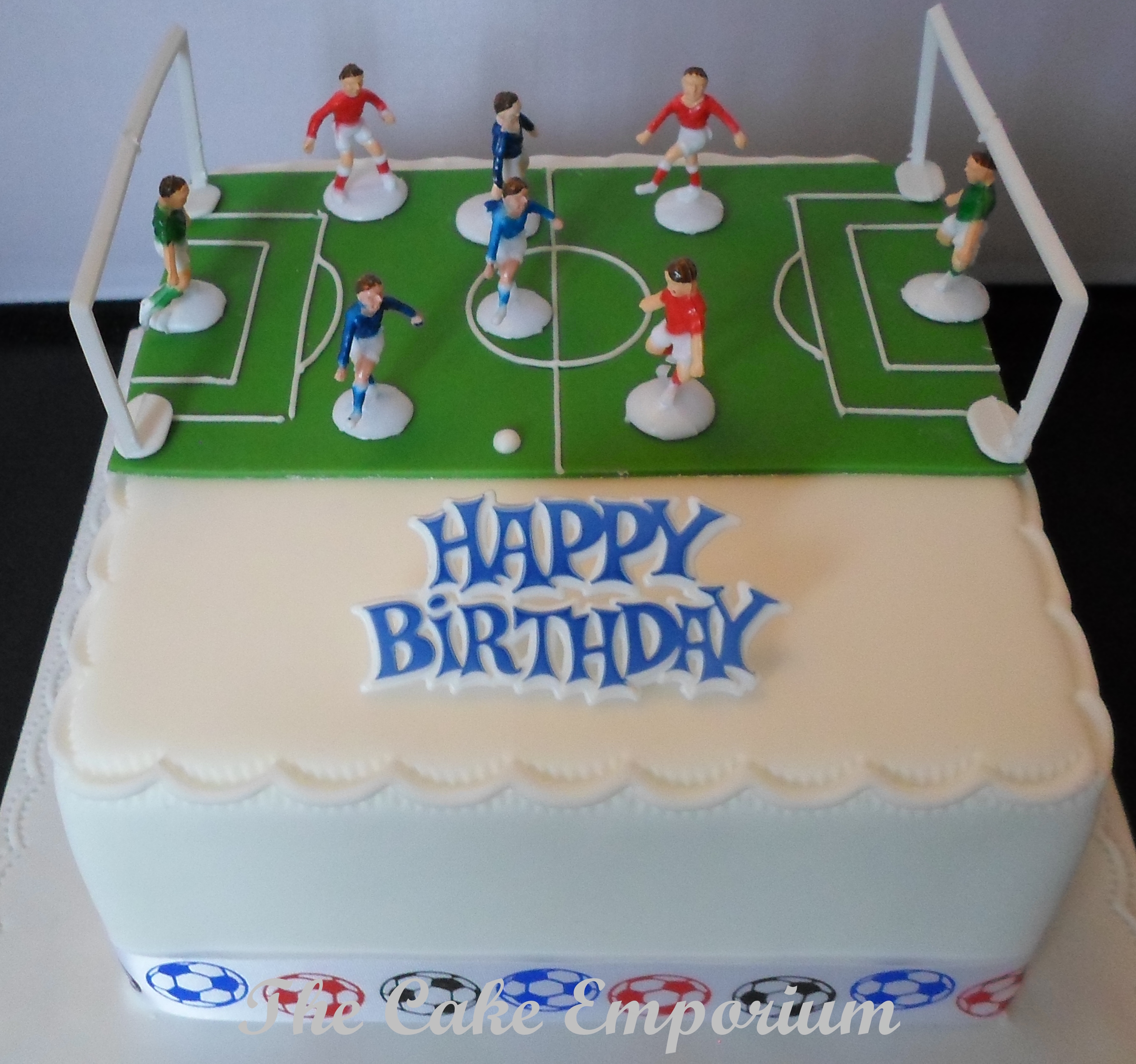 Boys Football Birthday Cake