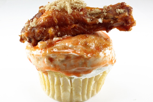 Buffalo Chicken Wing Cupcakes