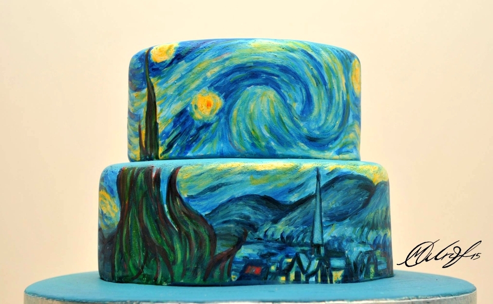 Cake Paintings by Famous Artists