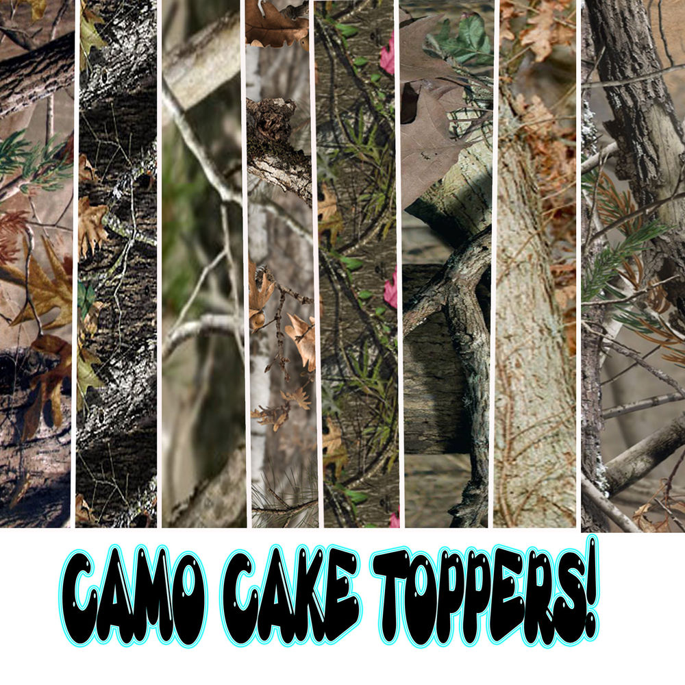 Camo Edible Cake Topper Sheets Camo Edible Cake Topper Sheets