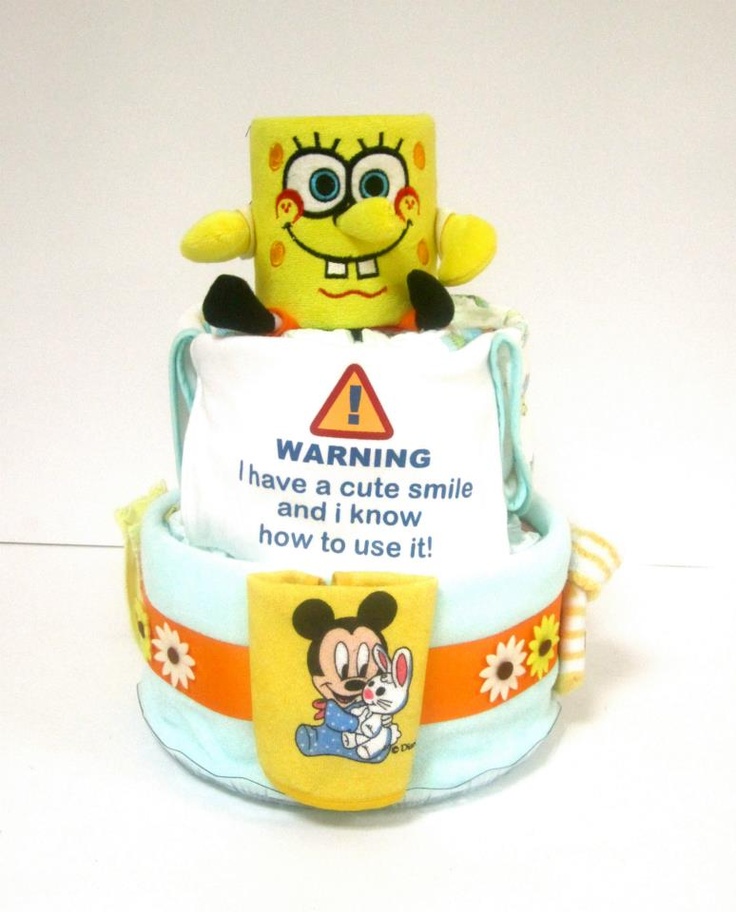 Cartoon Diaper Cake