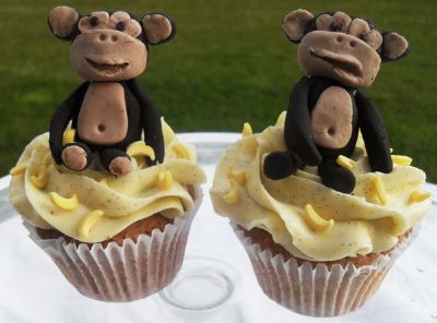 Cheeky Monkey Cupcakes