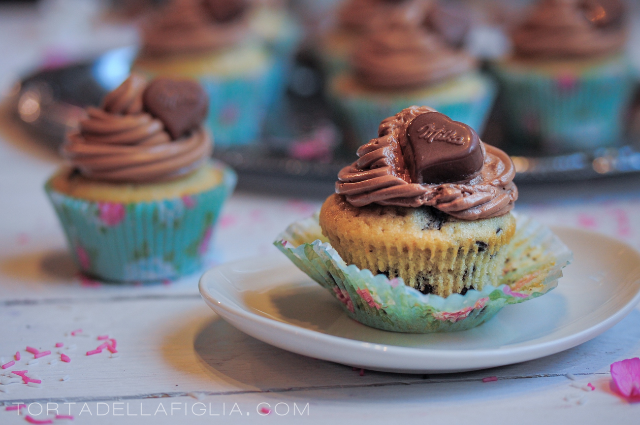Chocolate Nutella Cupcakes Chocolate Nutella Cupcakes