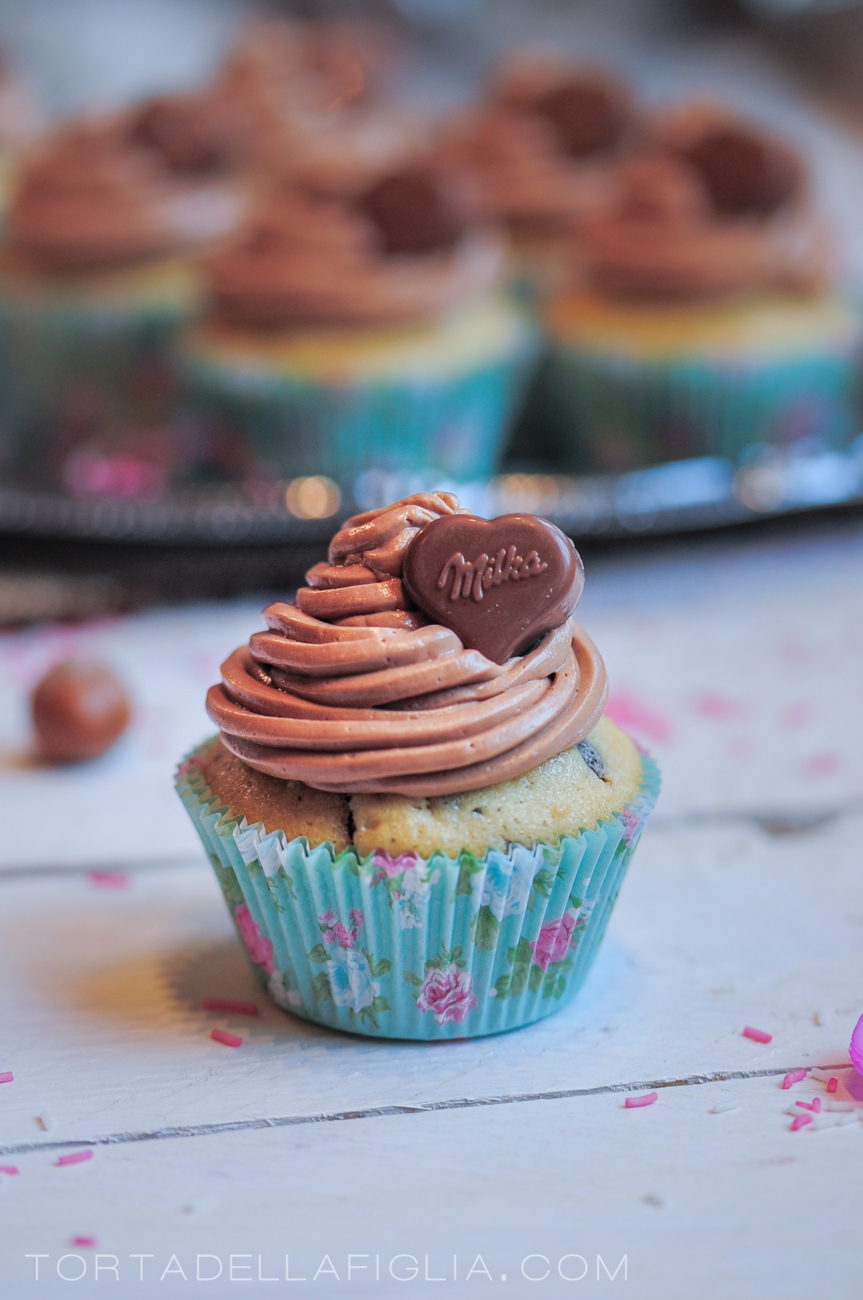 Chocolate Nutella Cupcakes Chocolate Nutella Cupcakes