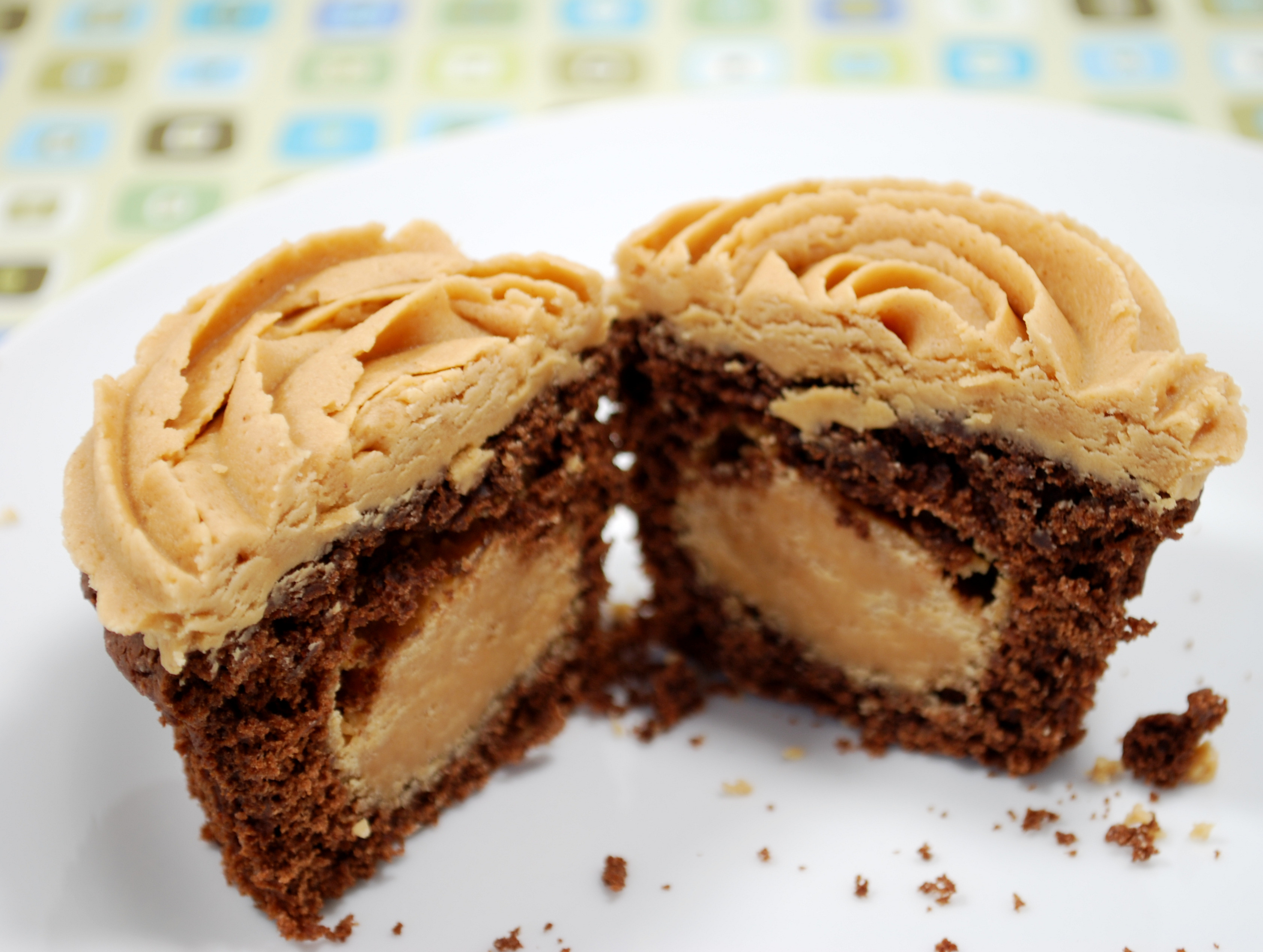 Chocolate Peanut Butter Cupcakes