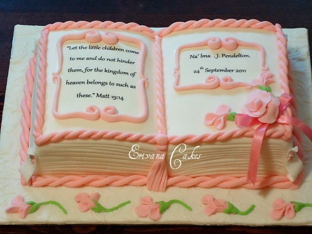 Christening Bible Cake Ideas Christening Bible Cake Ideas