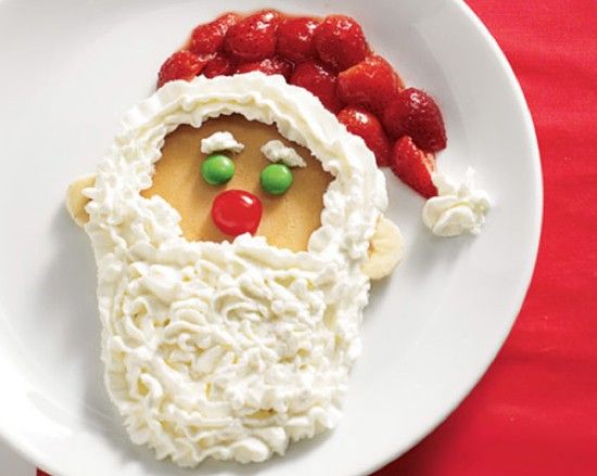 8 Photos of Decorated As Santa Pancakes 8 Photos of Decorated As Santa Pancakes