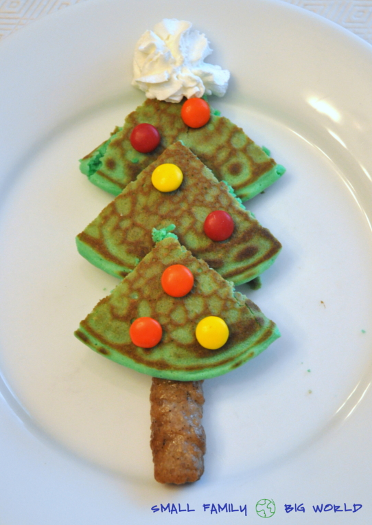 Christmas Tree Pancakes Christmas Tree Pancakes