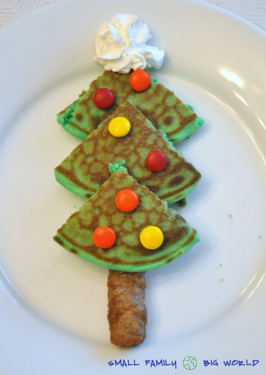 Christmas Tree Pancakes