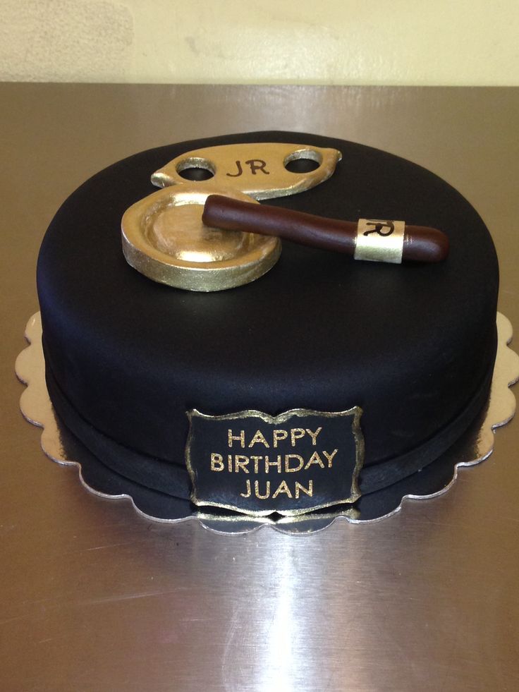Cigar Birthday Cake Cigar Birthday Cake