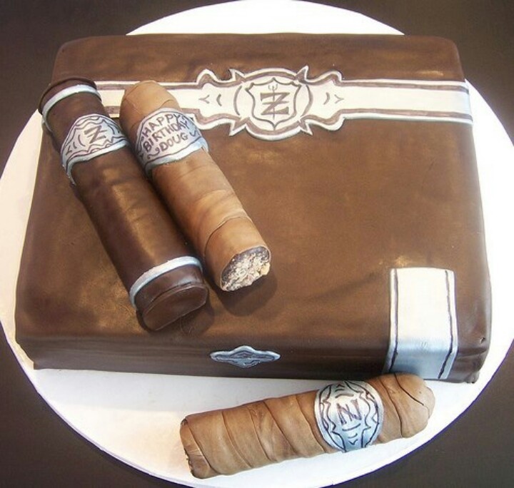 Cigar Birthday Cake Cigar Birthday Cake