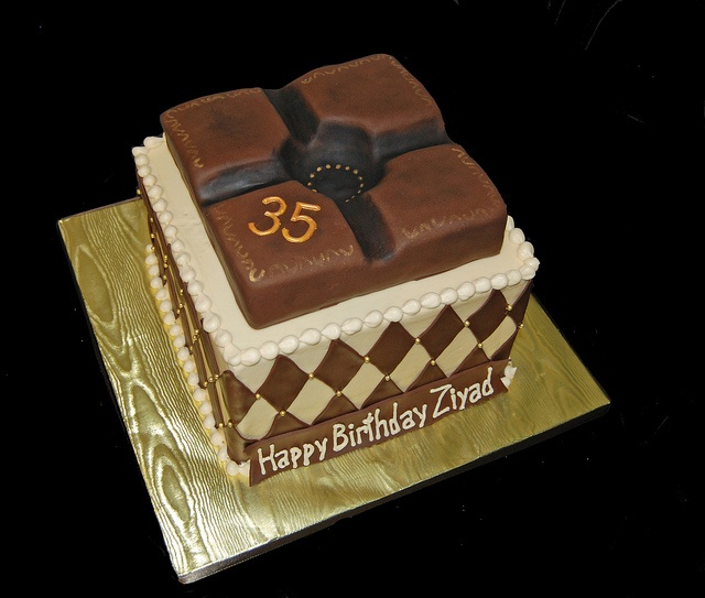 Cigar Themed Birthday Cake Cigar Themed Birthday Cake