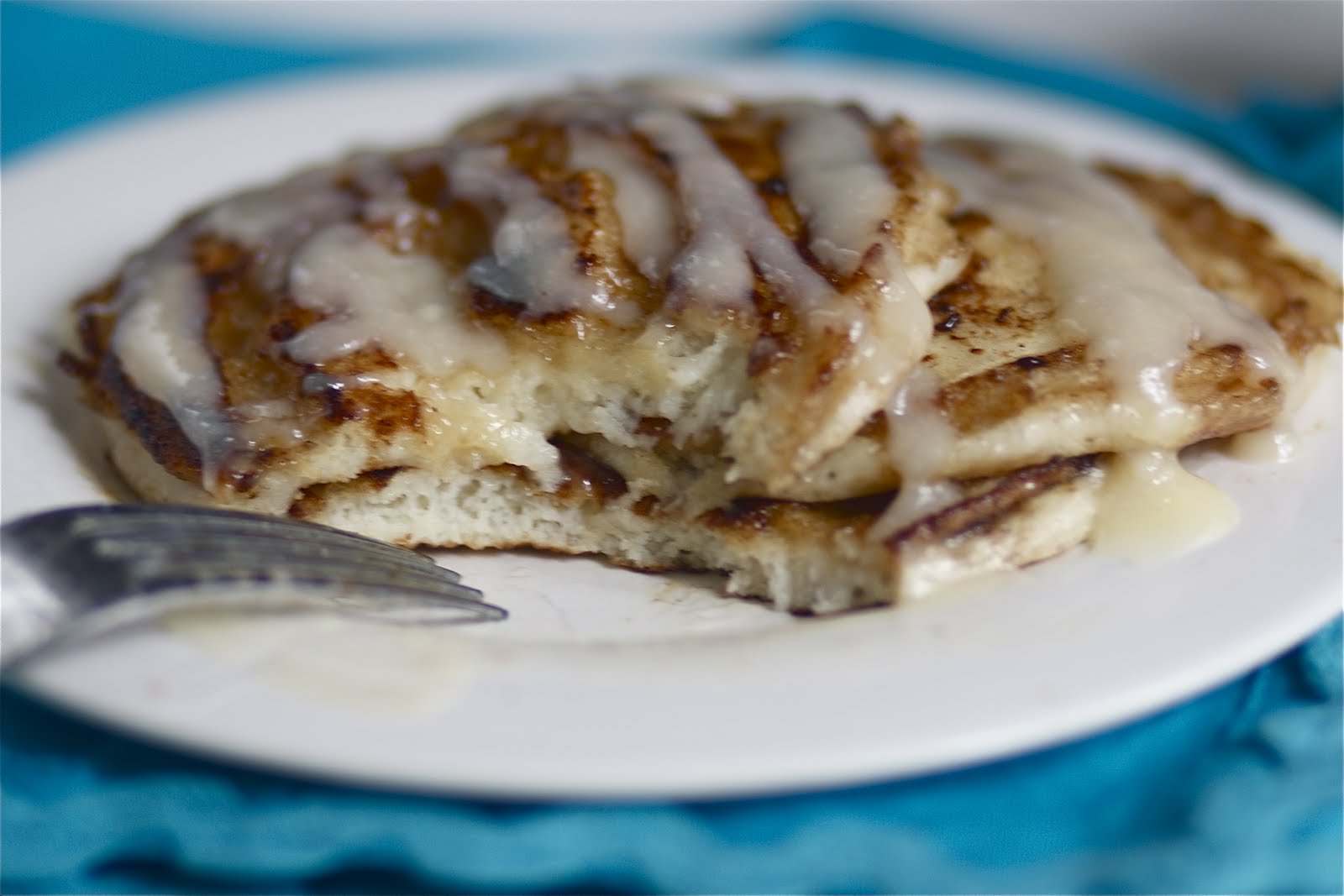 Cinnamon Roll Pancakes