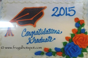 Costco Graduation Sheet Cake