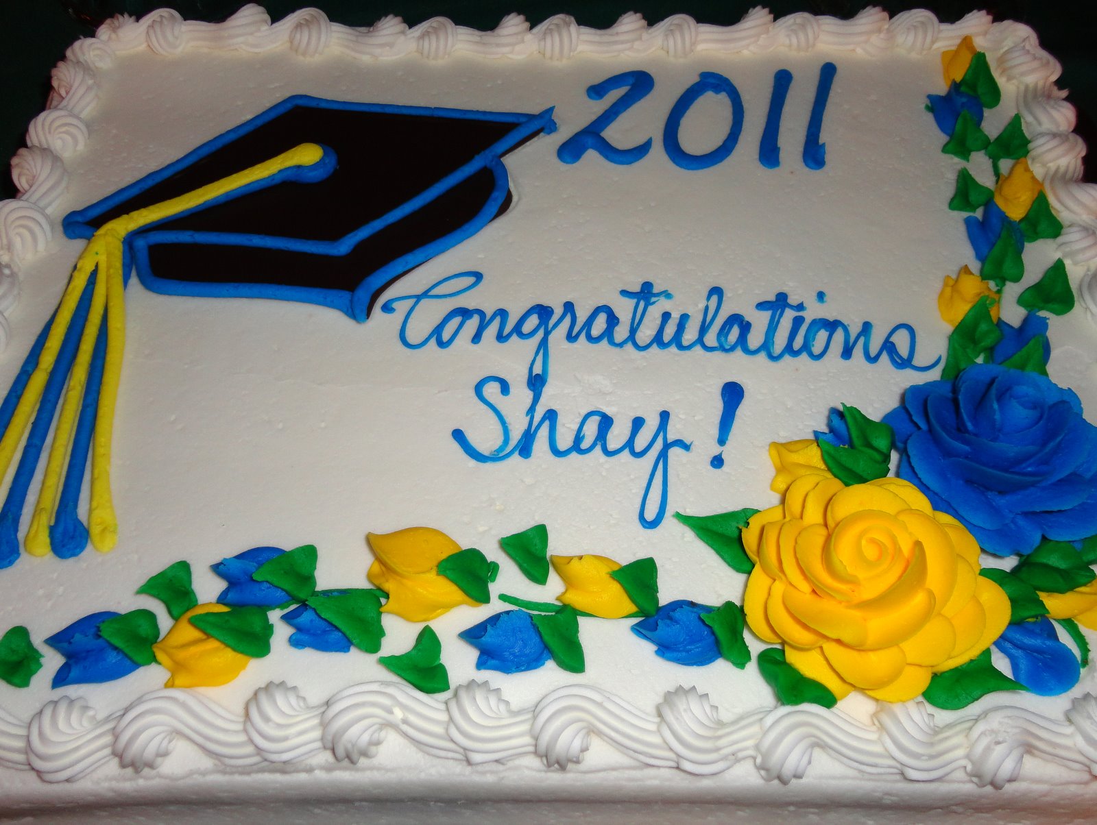 Costco Graduation Sheet Cake