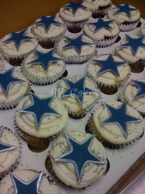 Dallas Cowboys Cupcakes